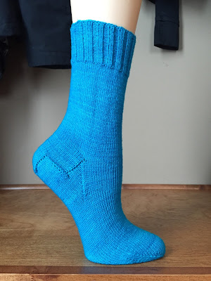 Math4Knitters: Step Up Socks, Top Down