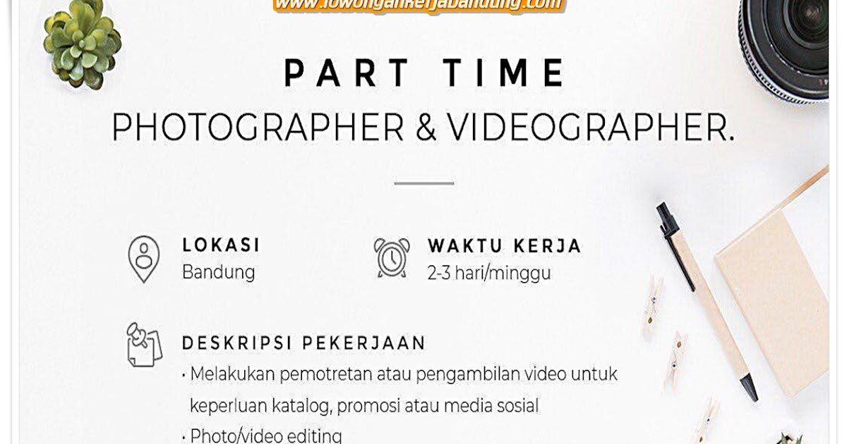 Lowongan Kerja Bandung Part Time - Peluang Bisnis