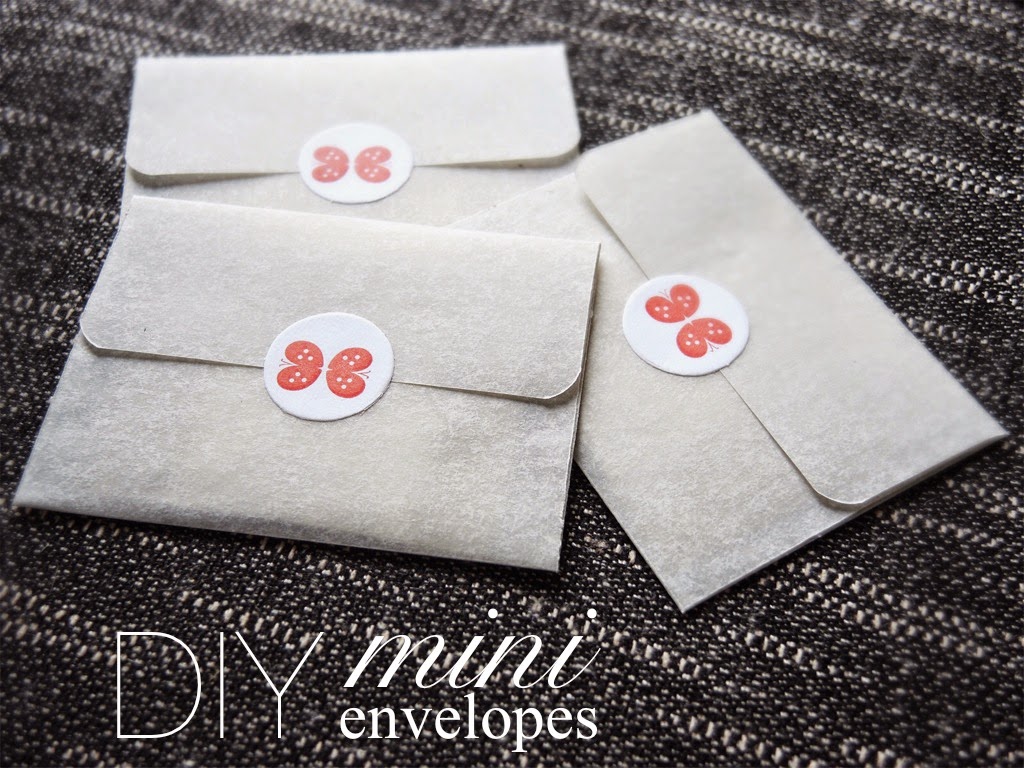 Pirouette Press Letterpress Seed Exchange DIY Mini Envelopes