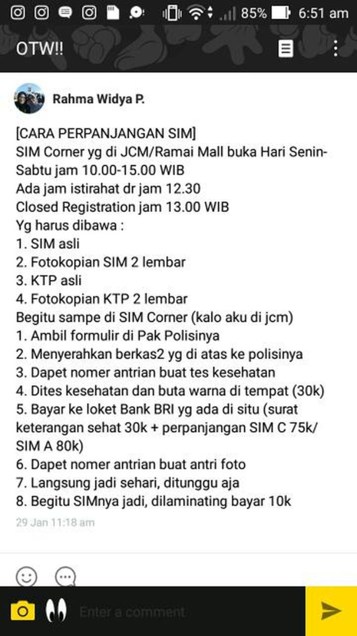 Cara Perpanjang Sim Di Satpas Polresta Yogyakarta A Slice Of Life