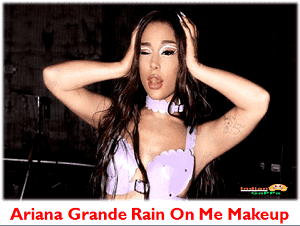 ariana-grande-rain-on-me-makeup