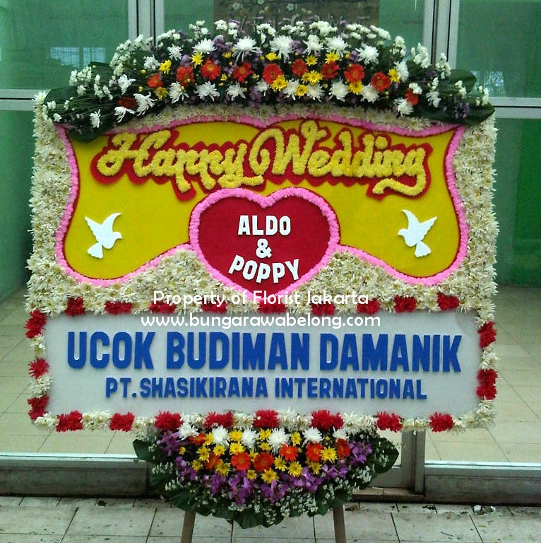 Papan Bunga Wedding Ucapan Selamat Berbahagia: Desember 2011