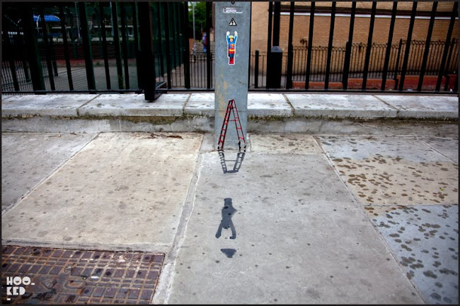 Pablo Delgado — Miniature Street Art in Shoreditch, London