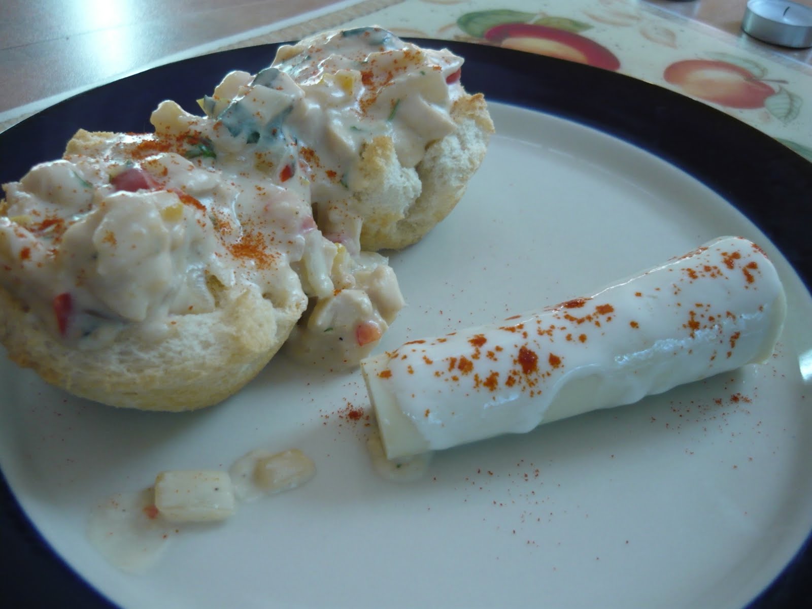 Au goût du jour Timbales aux légumes et au poulet