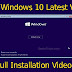 How to Install Windows 10 full step by step guide