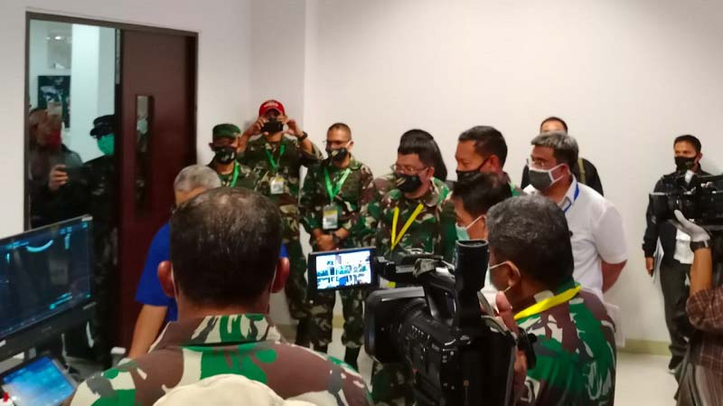 Kunjungan KSP ke RS Darurat Covid-19 Wisma Atlet Kunjungan KSP ke RS Darurat Covid-19 Wisma Atlet