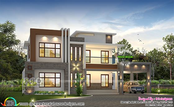 3357 square feet 4 bedroom modern contemporary home