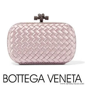 Crown Princess Mary carried Bottega Veneta Knot Clutch