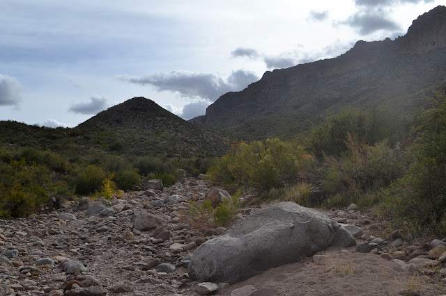 wash in La Barge Canyon