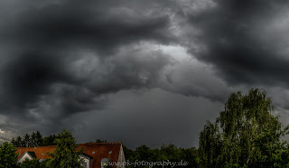 Wetterfotografie Gewitterfront Shelfcloud Nikon