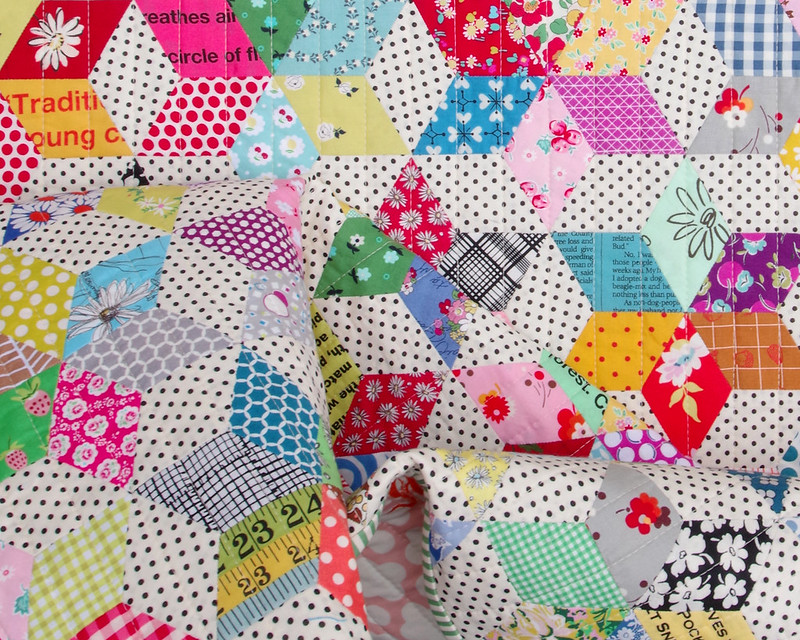 All the Stars Quilt - English Paper Pieced © Red Pepper Quilts 2021