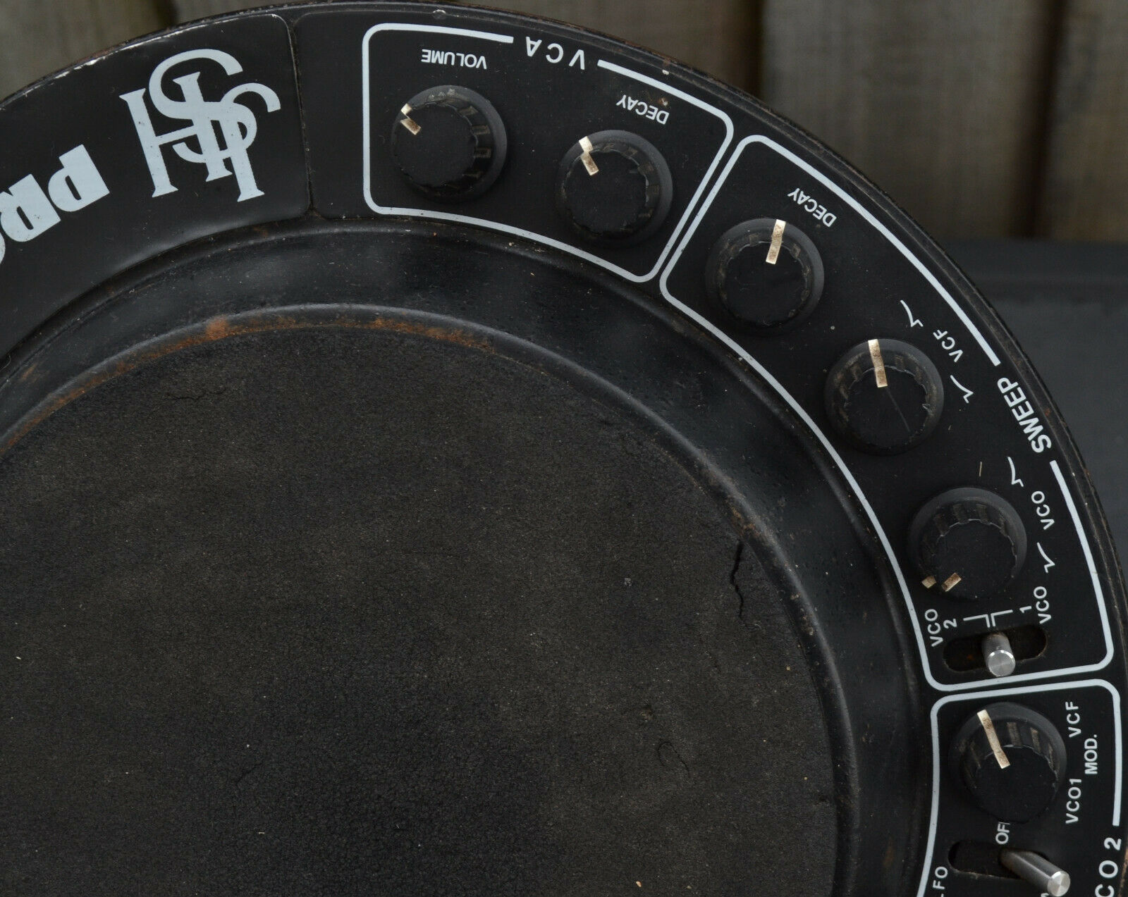 MATRIXSYNTH 70s JHS SD1 ProRhythm Synth Drum Pad + Stand