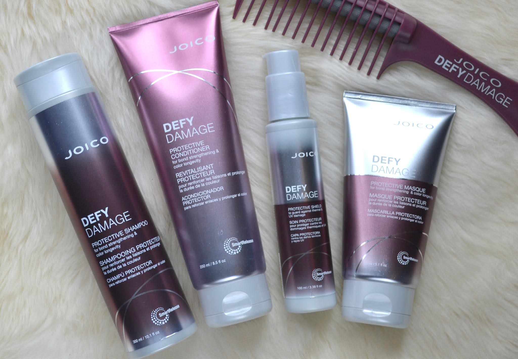 HAIR Joico Defy Damage Collection Cosmetic Proof Vancouver beauty
