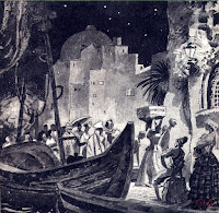 Почему на ваш взгляд сюжет рассказа закольцован господин из сан франциско illjustracija gospodin iz san francisko hudozhnik o korovin