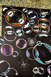 project grade end floating bubbles bubble oil drawing pastels using pastel paper easy projects chalk simple making fun class smart