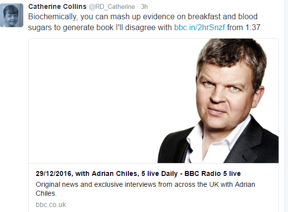 realdiabetic - More words of wisdom (nonsense) from BDA's dietitian Collins: BBC Radio 5 Capture%2Bpp2