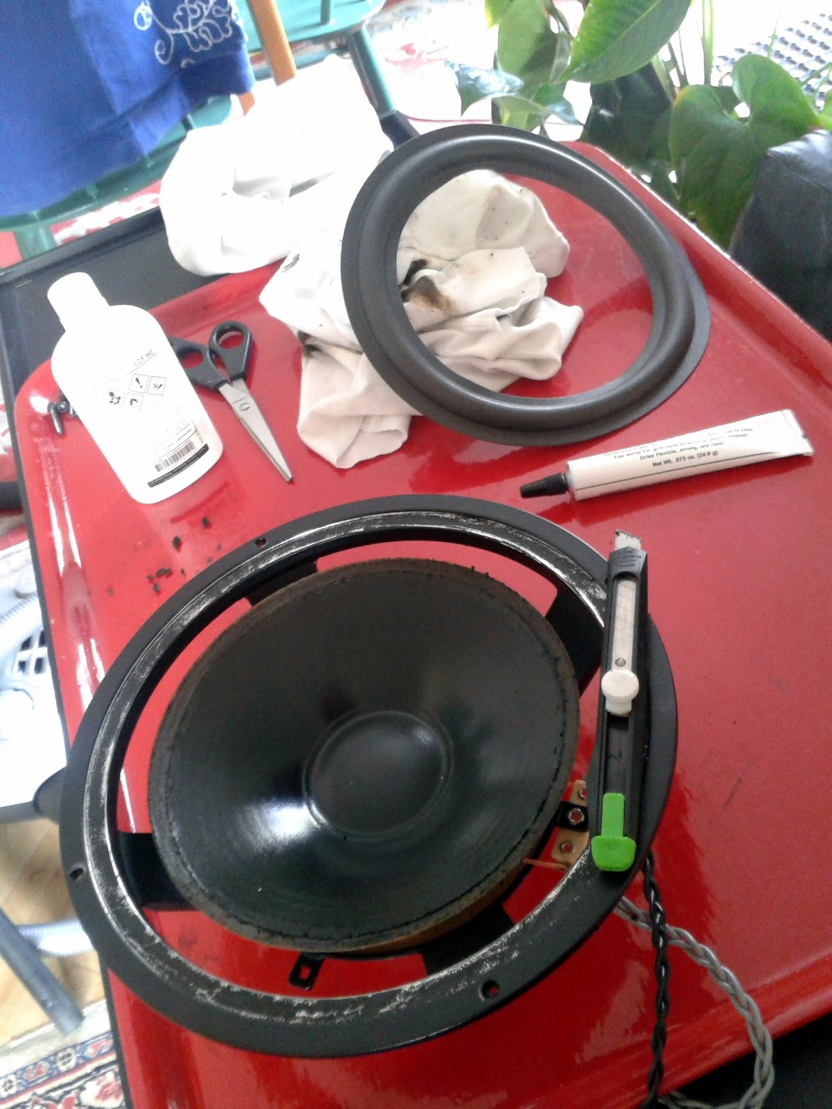  Vinyl Philosophy Refoaming a pair of Snell E3 speakers (it's