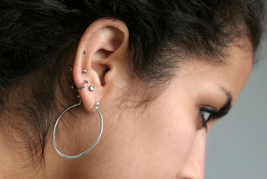 INDIAN TRADITONS Ear piercing and earrings