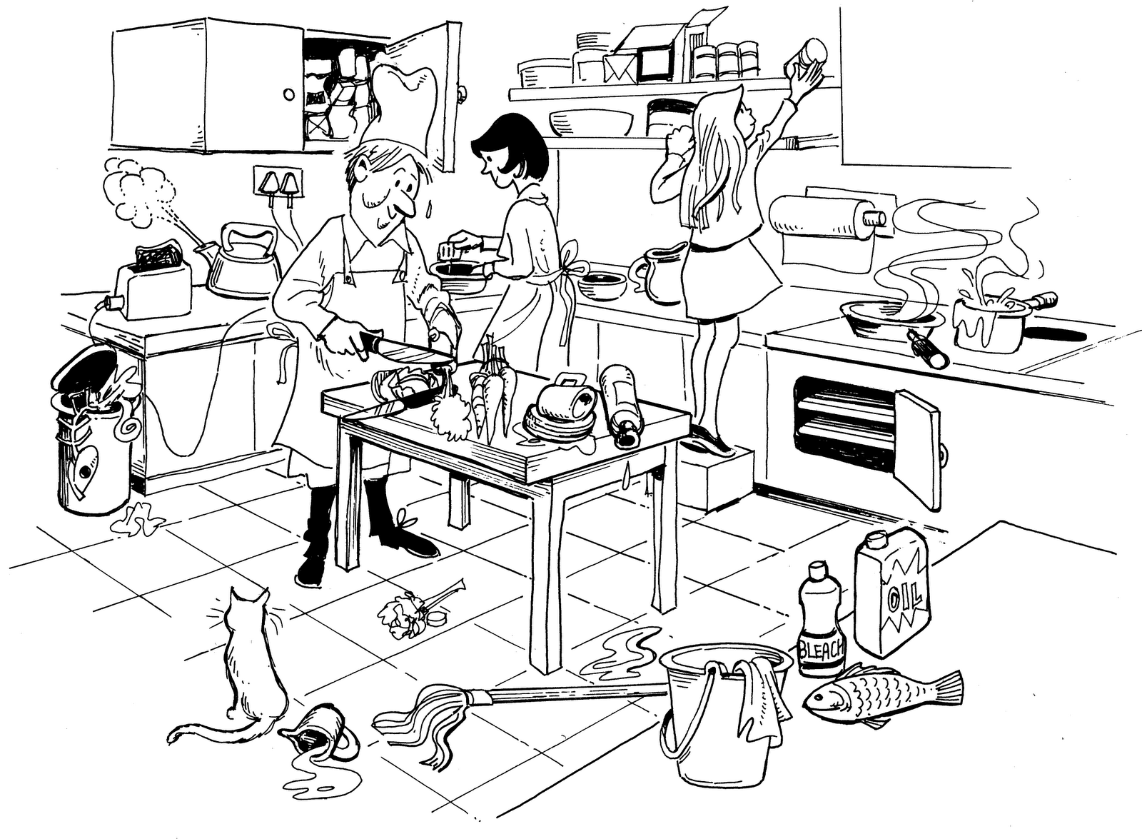 clipart things in the kitchen - photo #36