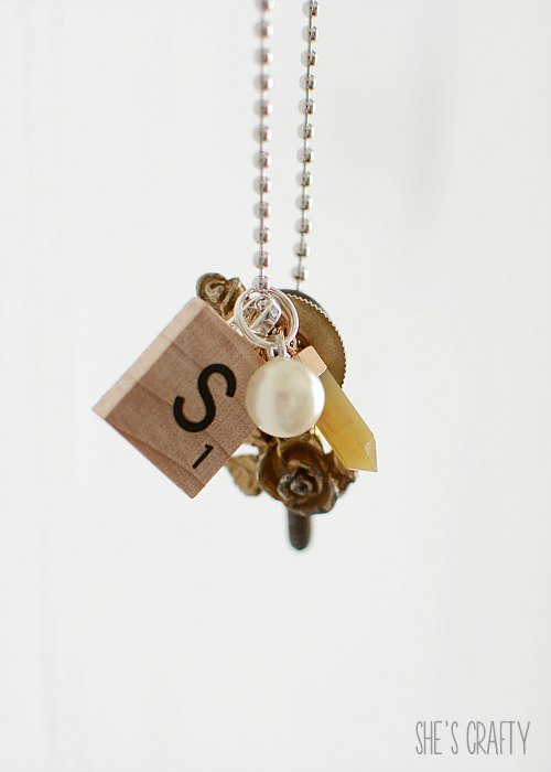 DIY gifts they'll actually like - junk necklace