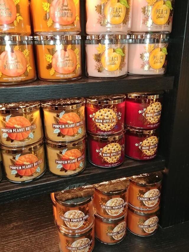 Life Inside the Page Bath & Body Works Fall 2019 Candle List