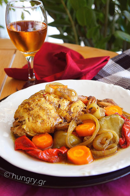 Chicken and Vegetables in Slow Cooker