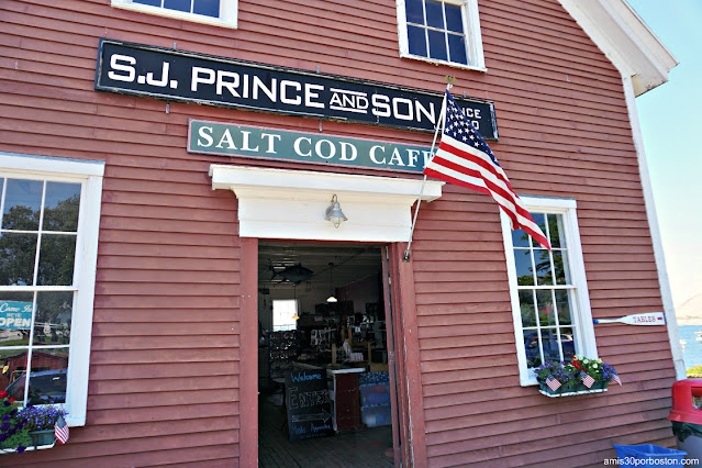 Salt Cod Cafe en Orr's Island, Maine