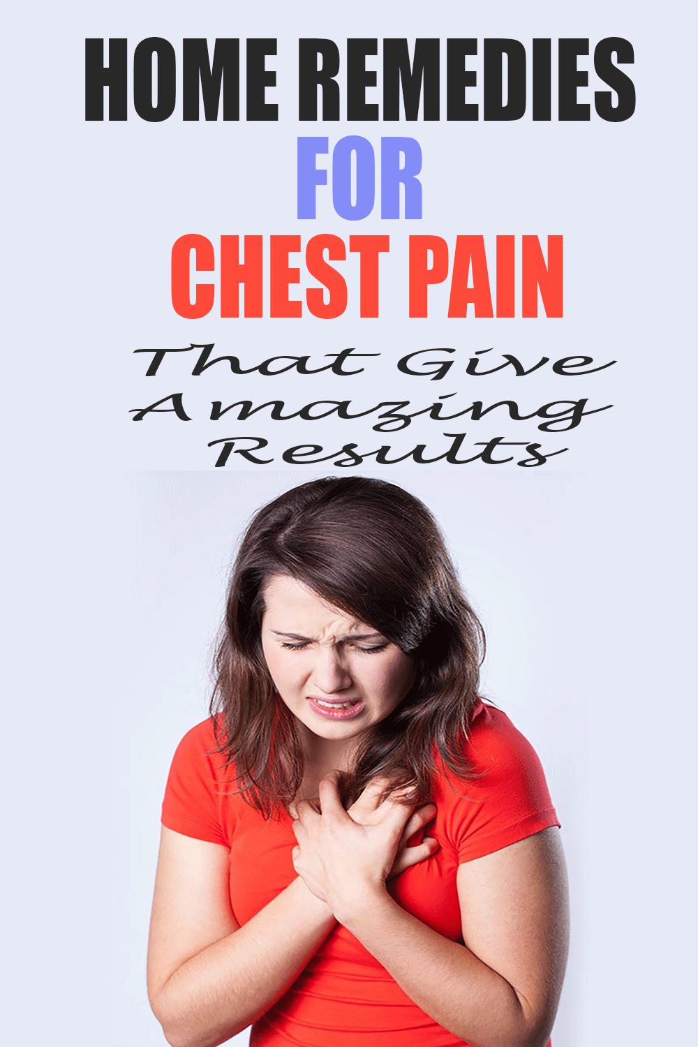 Natural remedies for chest pain
