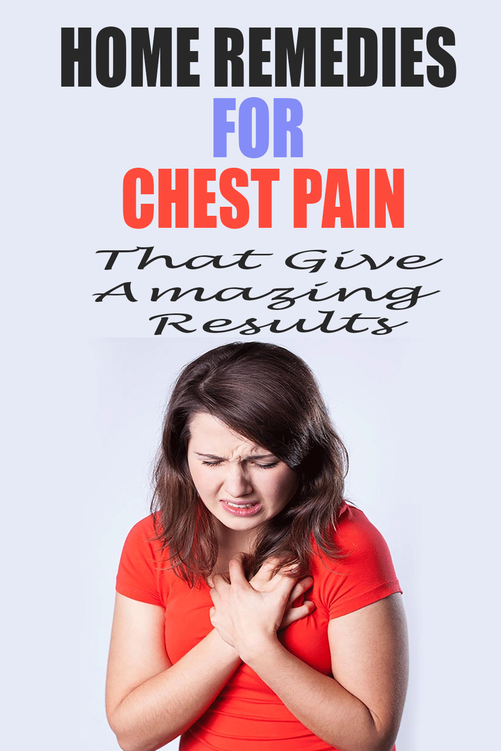 home remedies for chest pain