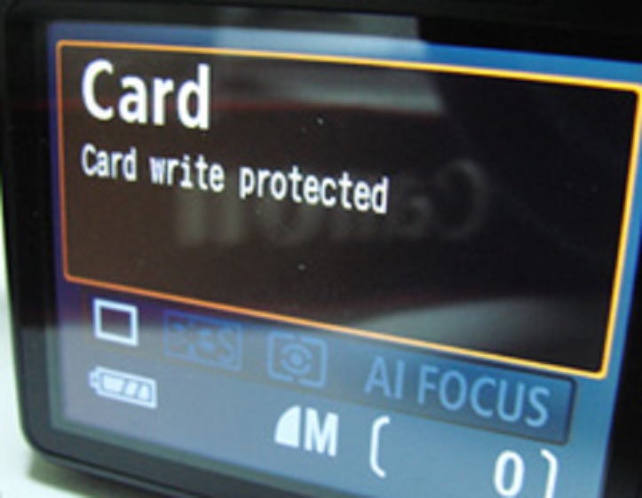 Kamera tidak Bisa Menyimpan Media Card Write Protected Fotografi