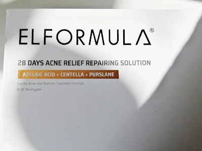 Review Elformula 28 Days Acne Relief Repairing Solution