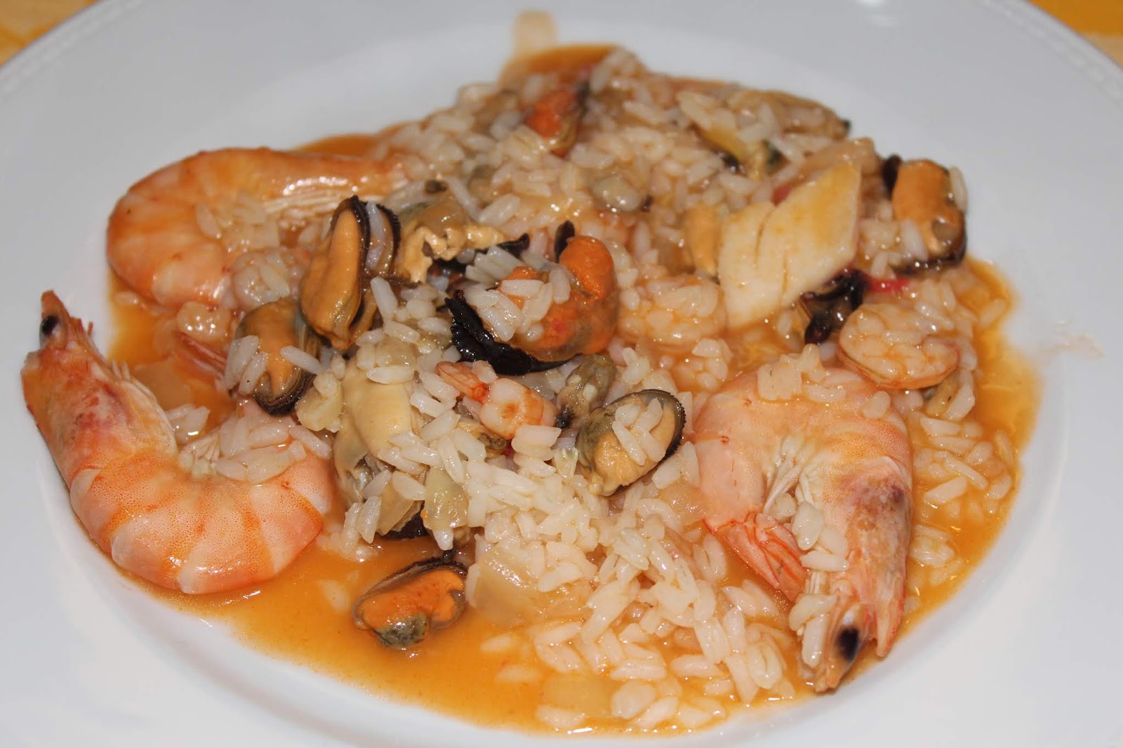 Arroz de marisco simples