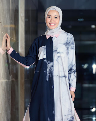 Laudya Chintya Bella model hijab tabrak warna