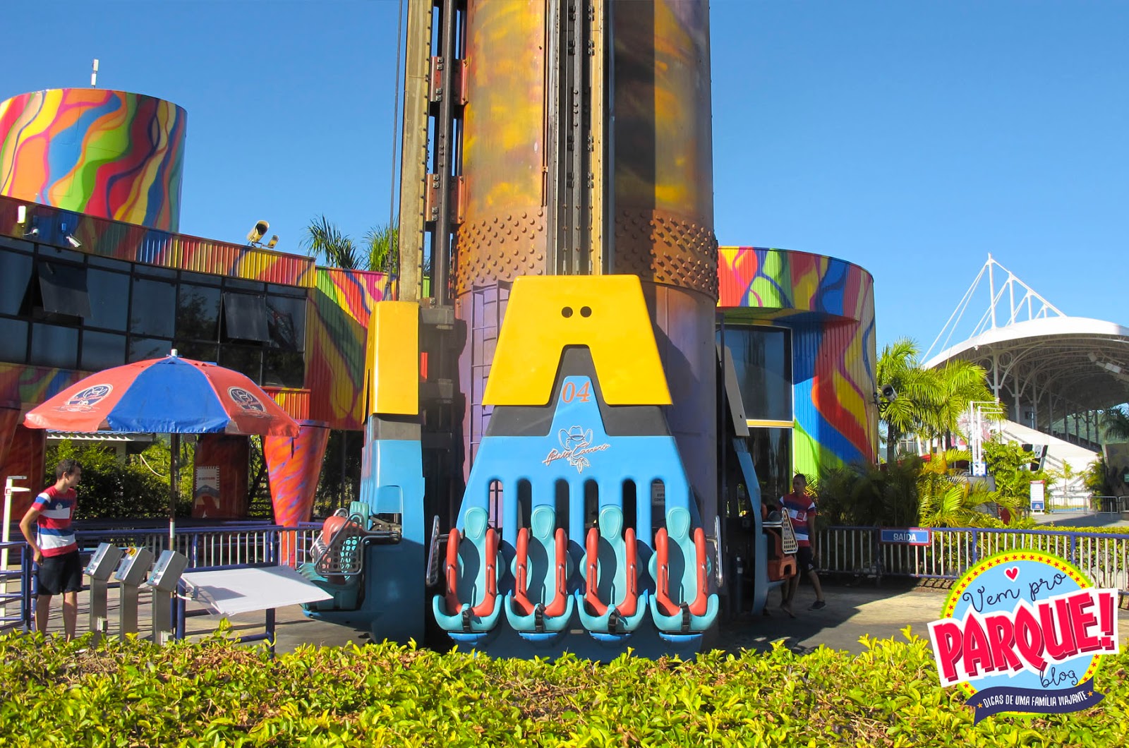 Big Tower a maior torre de queda livre do Brasil está no Beto Carrero World Vem pro Parque!