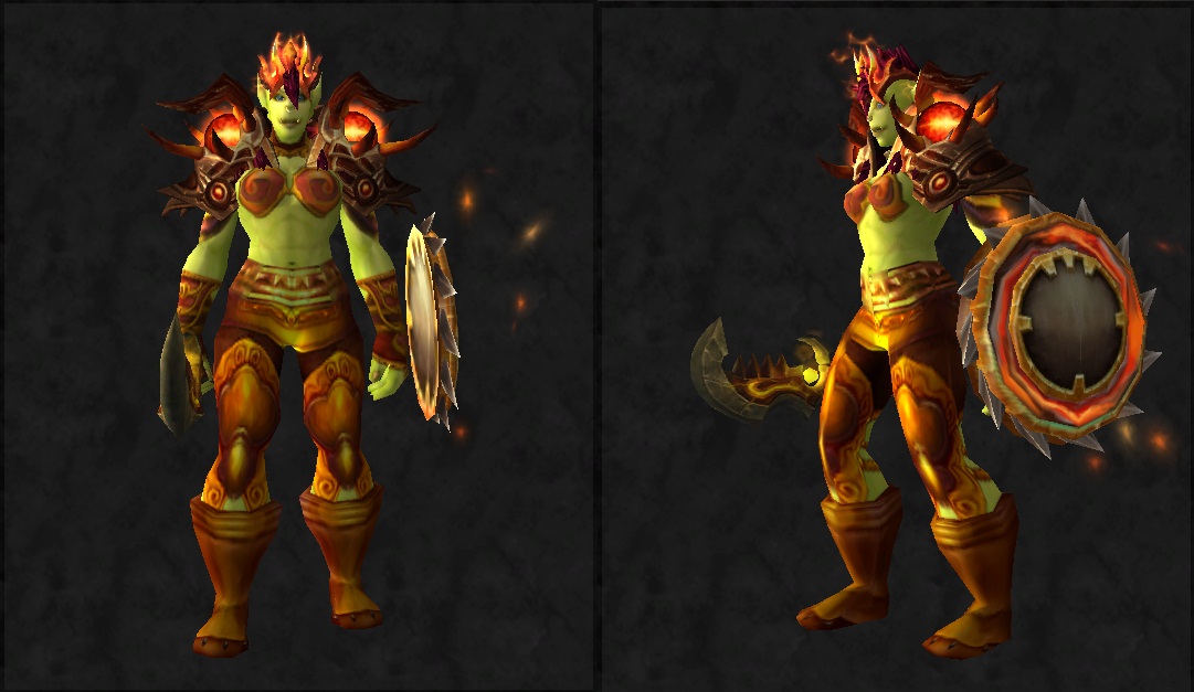 Sunshine, Luxypie and Rainbows Shaman Transmog