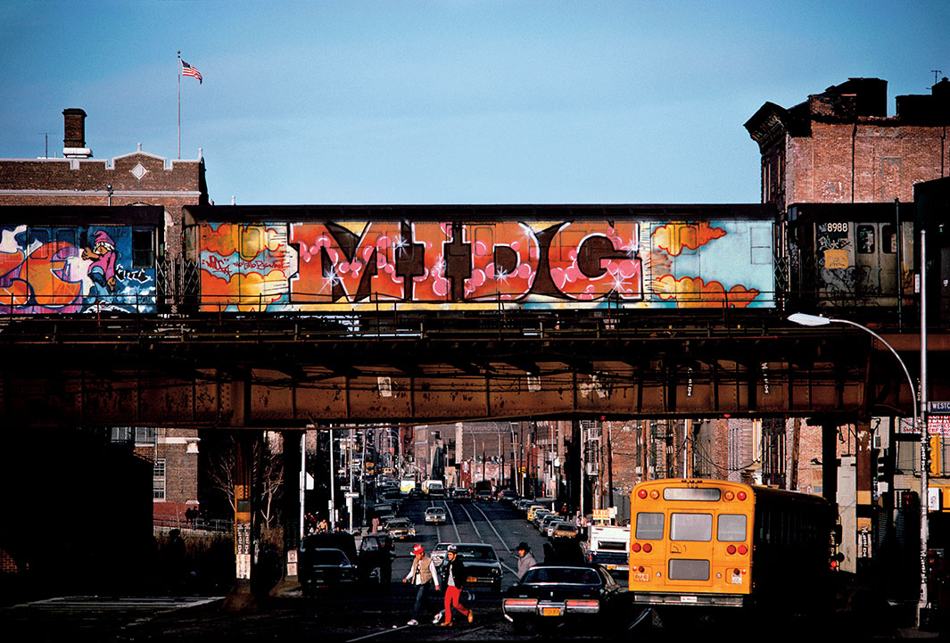 Momentos del Pasado Los graffitis del metro de Nueva York en las