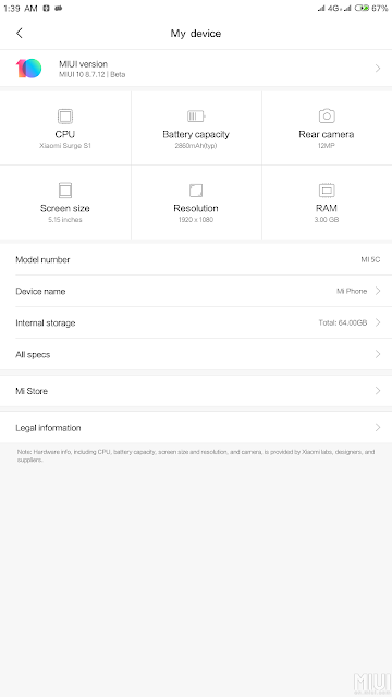 Cara Update MIUI 10 di Mi 5C lewat Updater dan juga XiaomiFlash Cara Update MIUI 10 di Mi 5C lewat Updater dan juga XiaomiFlash
