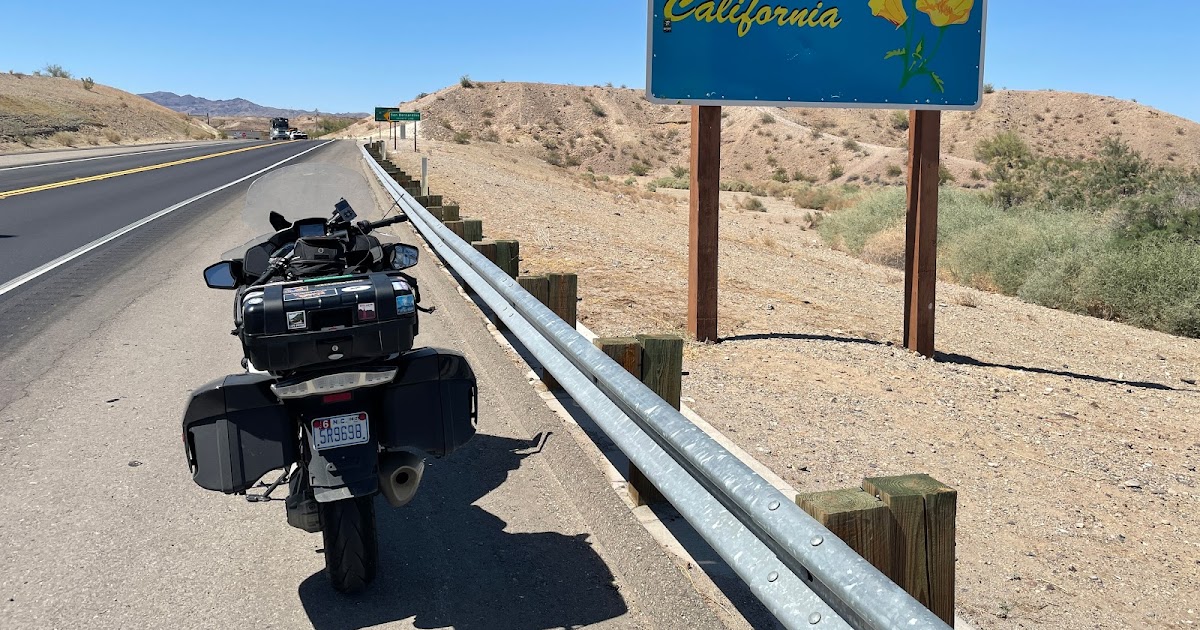 The US As Seen from an R1200RT Day 13 Blythe CA