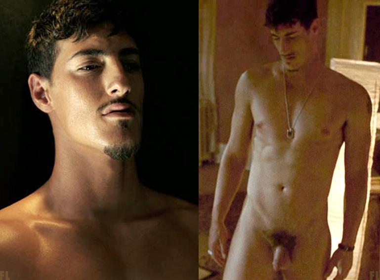 Eric Balfour caught naked.