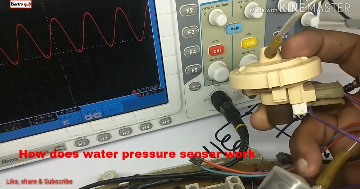Fully Automatic Washing machine's pressure sensor sensor testing & tips