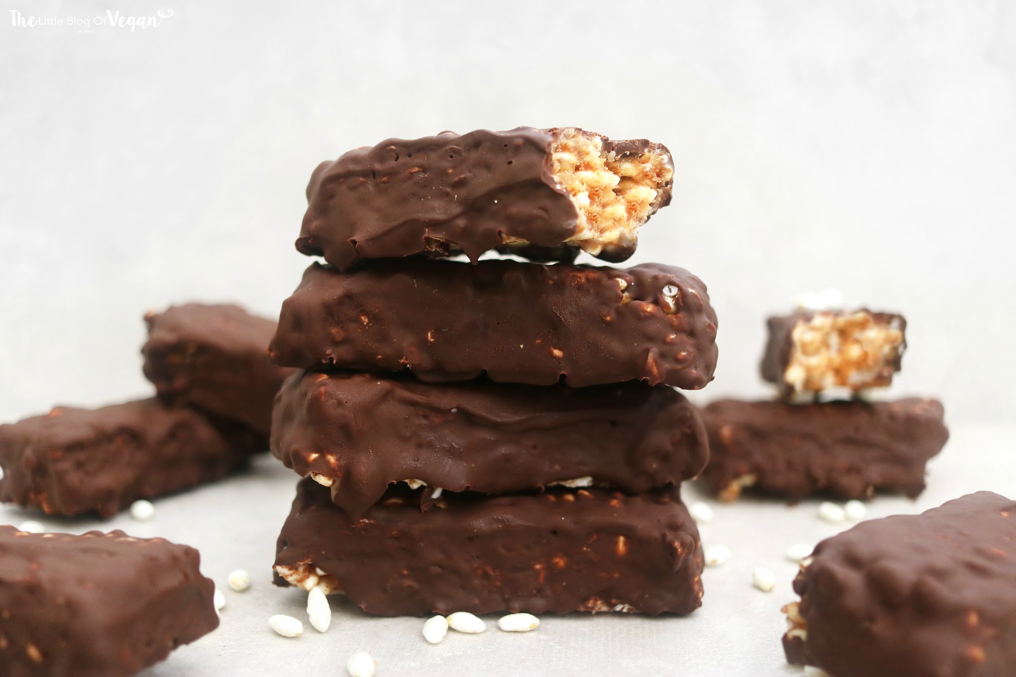 Vegan toffee crisp bars recipe