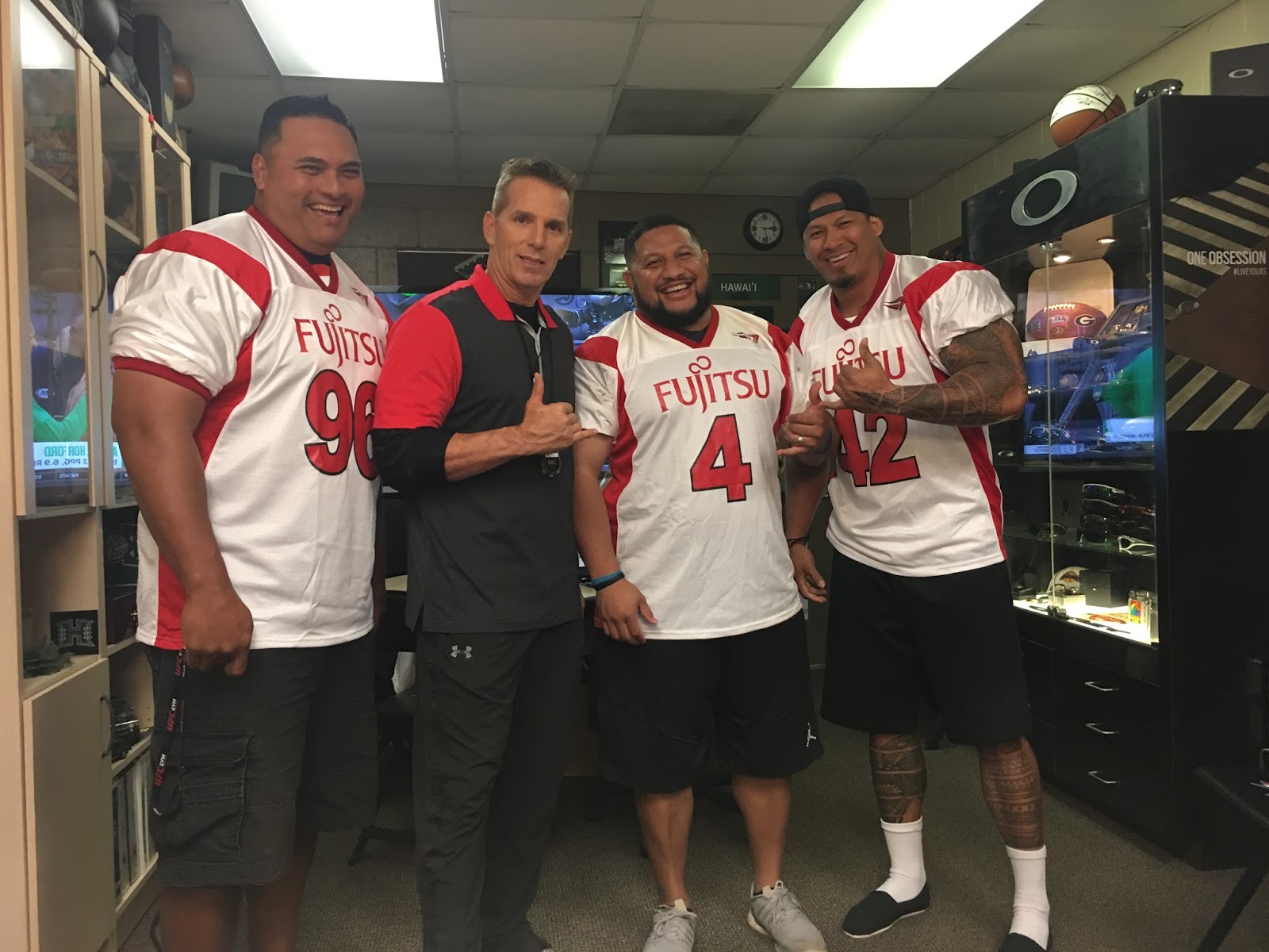 TASTE OF HAWAII THE QUARTERBACK NEW FUJITSU COMMERCIAL