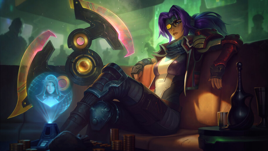 Odyssey, Sivir, LoL, Splash Art, 8K, #8.174 Wallpaper PC Desktop