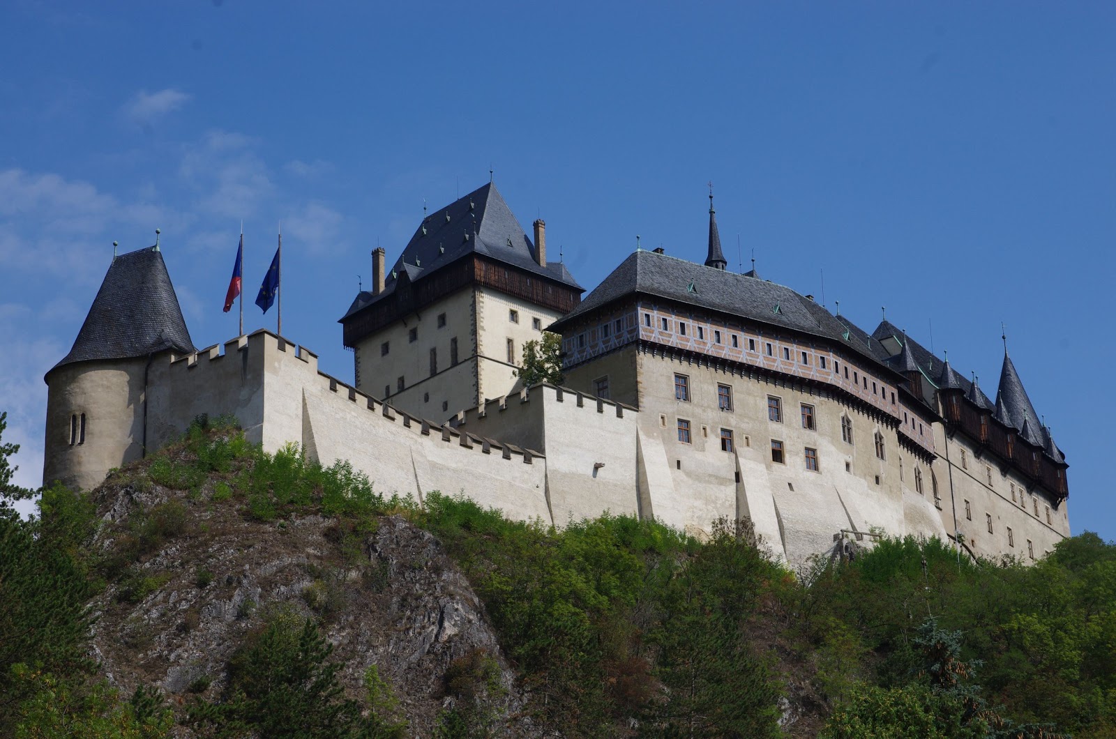 Florians Reisen Burg Karlstein Karlstejn