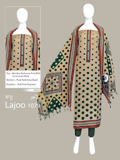 Bipson Lajoo 1079 Pashmina Winter Collection