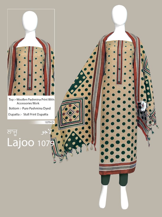 Bipson Lajoo 1079 Pashmina Winter Collection
