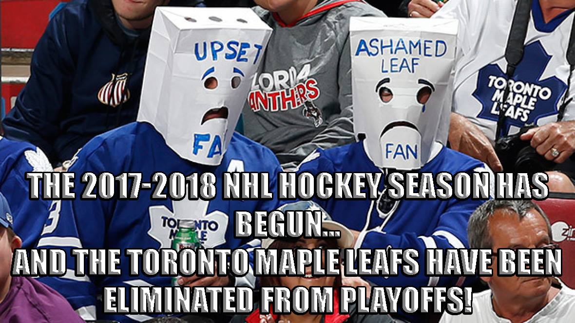 This documentary perfectly describes the agony of being a Maple Leafs fan