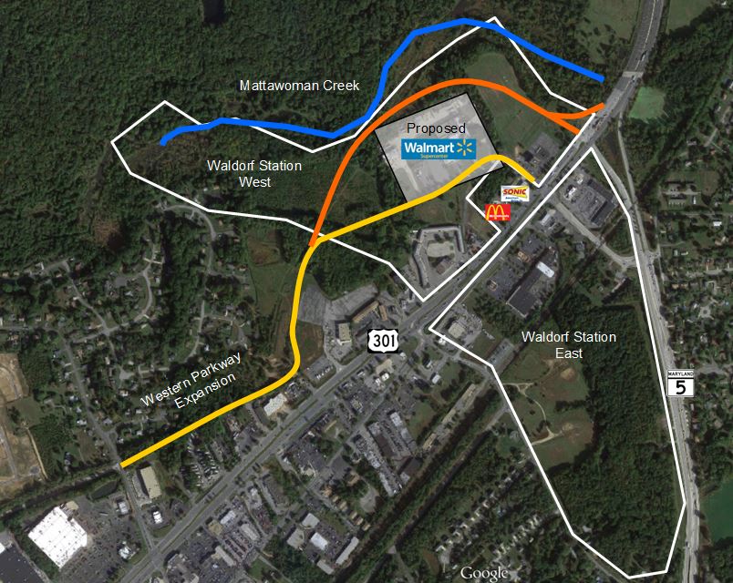 Commercial Happenings in Southern Maryland Proposed Walmart