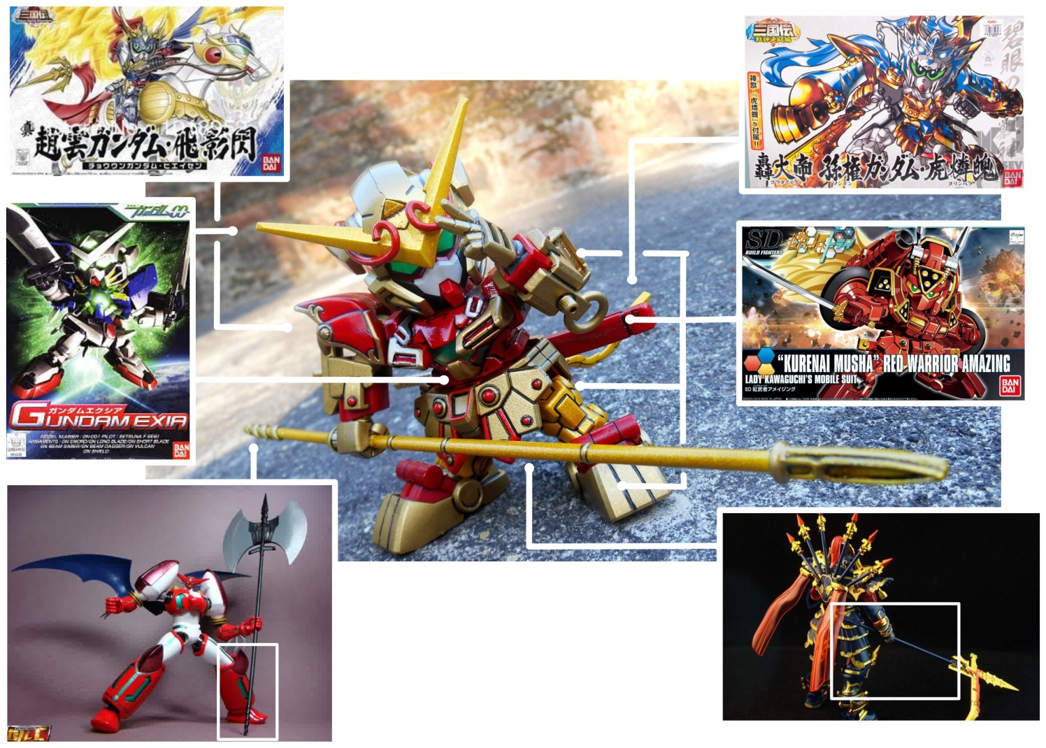 GeHa Lord "SD Gundam Collection & SD Gundam Custom" SD Gundam
