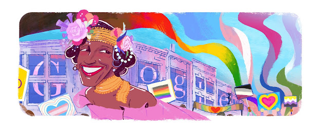 Google's Doodle op 30 juni ter ere van LGBTQ+-rechtenactivist.
